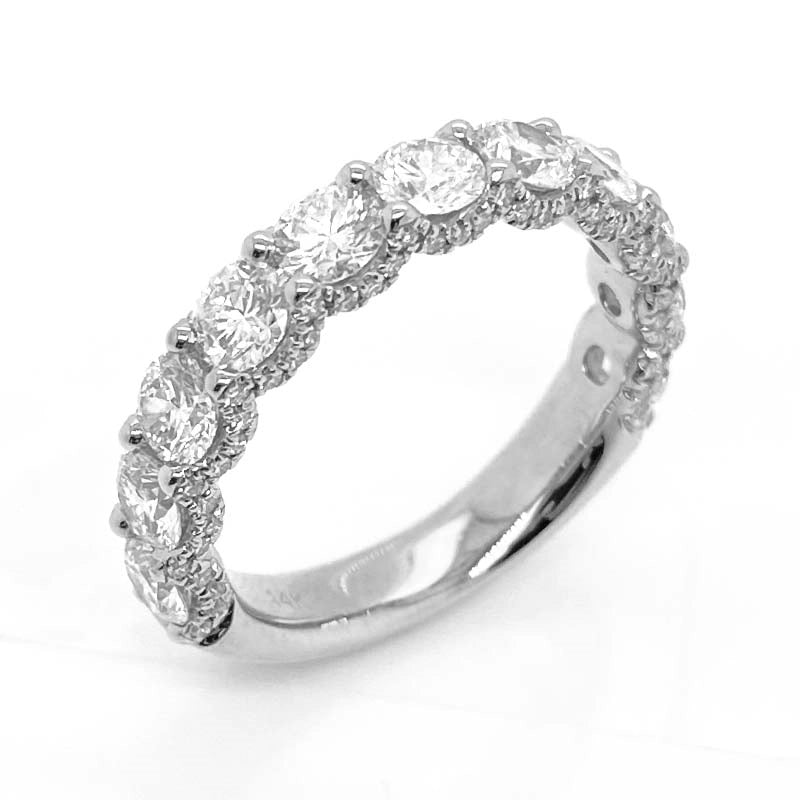 Wedding Bands Rings in White Gold containing Diamond 412088