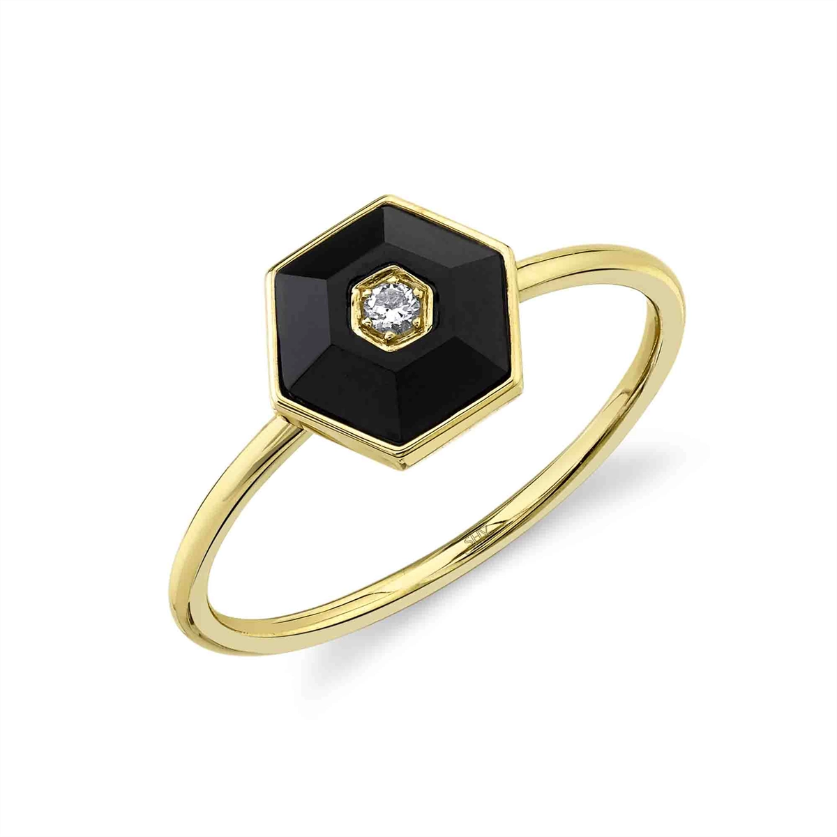 Rings Rings in Yellow Gold containing Black onyx, Multi-gemstone, Diamond 412096