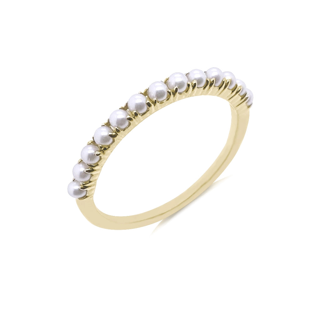 Rings Rings in Yellow Gold containing Pearl 412098