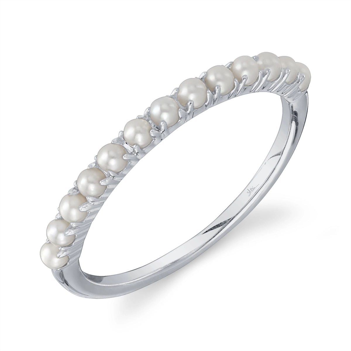 Rings Rings in White Gold containing Pearl 412099