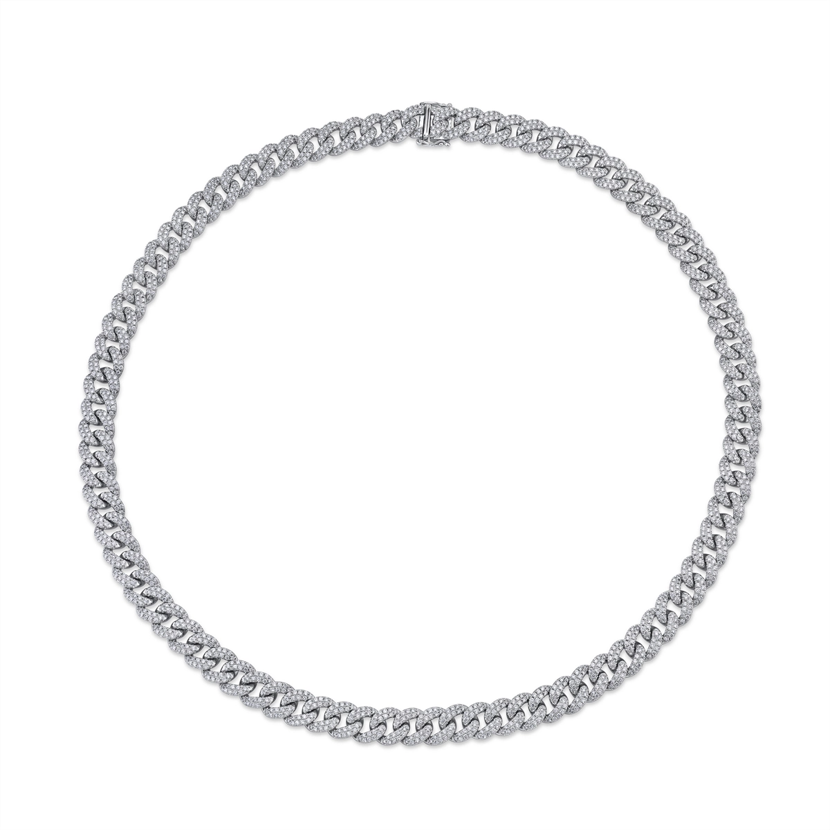 Necklaces Necklaces in White Gold containing Diamond 412116