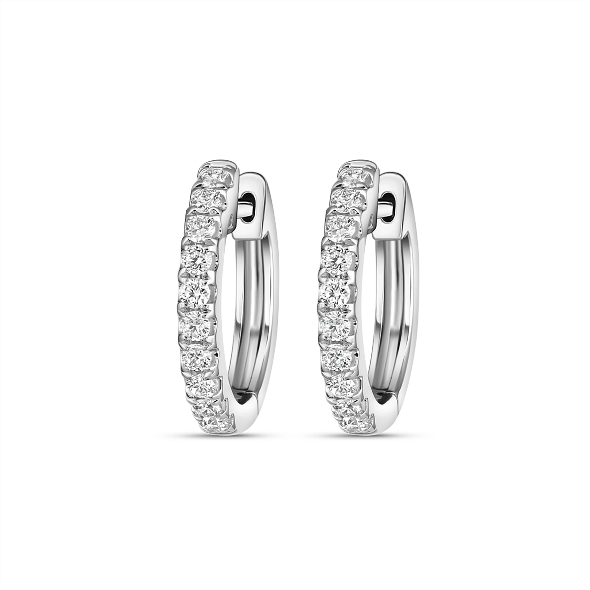 Earrings Earrings in White Gold containing Diamond 412203