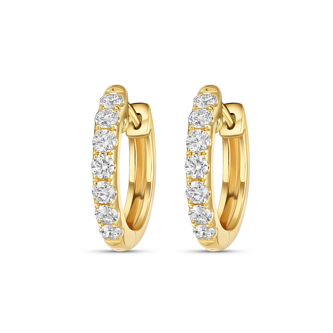 Earrings Earrings in Yellow Gold containing Diamond 412205