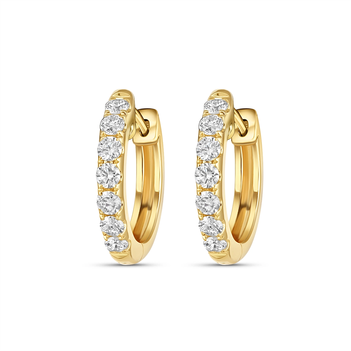 Earrings Earrings in Yellow Gold containing Diamond 412205