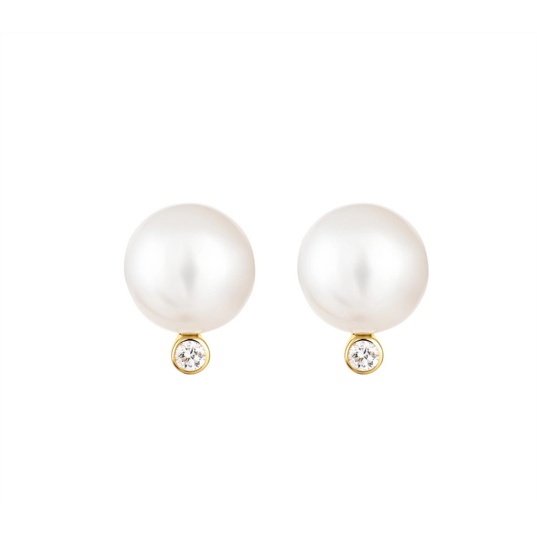 Earrings Earrings in Yellow Gold containing Multi-gemstone, Diamond, Pearl 412248