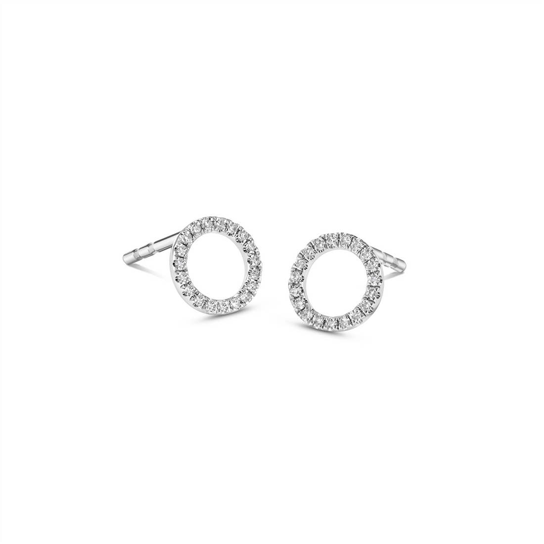 Earrings Earrings in White Gold containing Diamond 412271