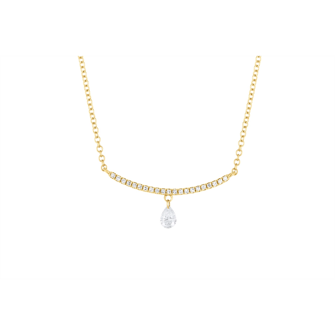 Necklaces Necklaces in Yellow Gold containing Diamond 412286