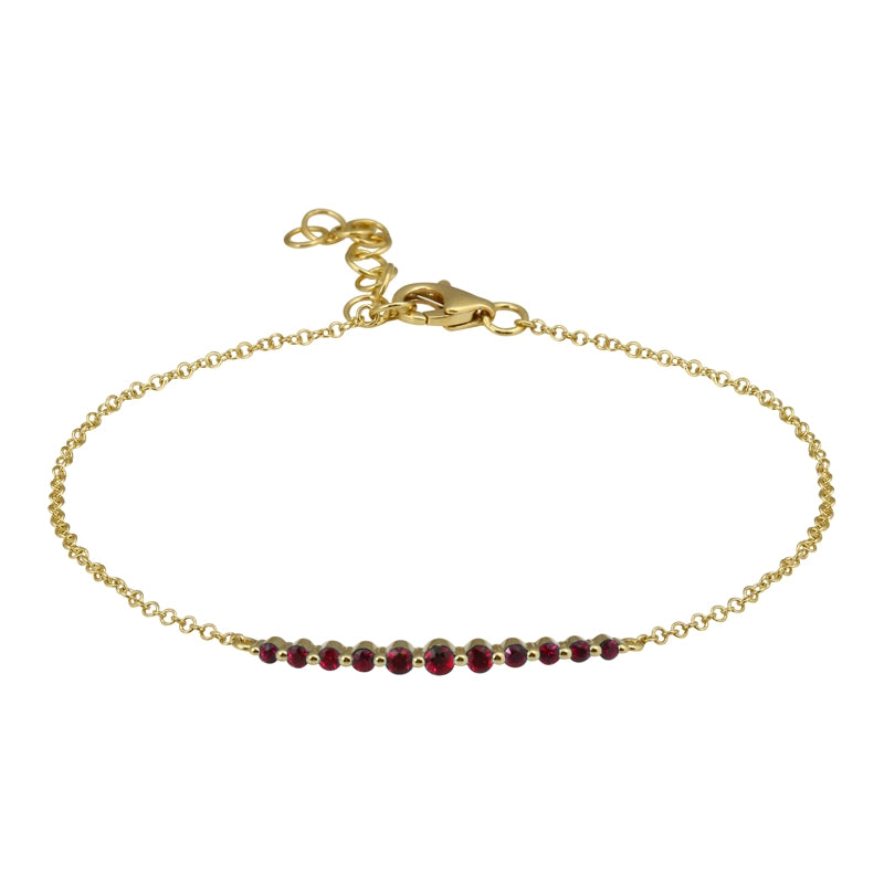 Bracelets Bracelets in Yellow Gold containing Ruby 412295