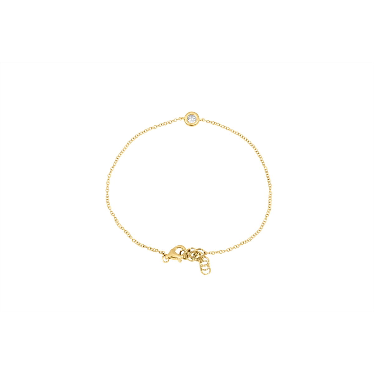 Bracelets Bracelets in Yellow Gold containing Diamond 9699DWB4YNA11