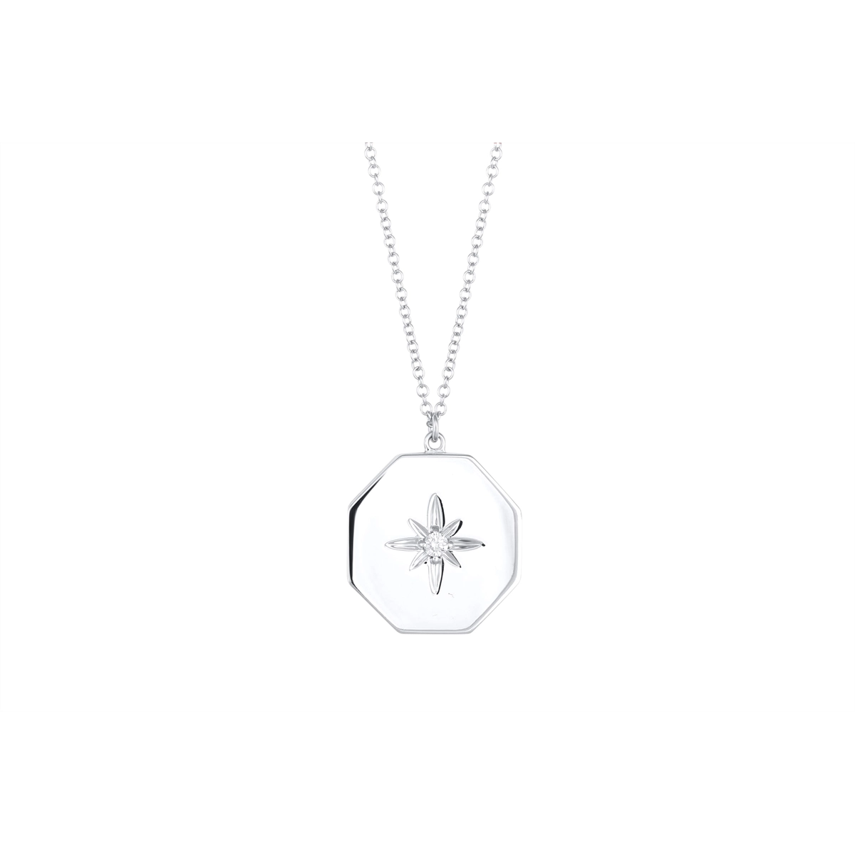 Necklaces Necklaces in White Gold containing Diamond 412305