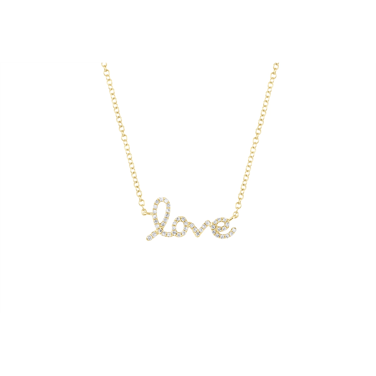 Necklaces Necklaces in Yellow Gold containing Diamond 412323