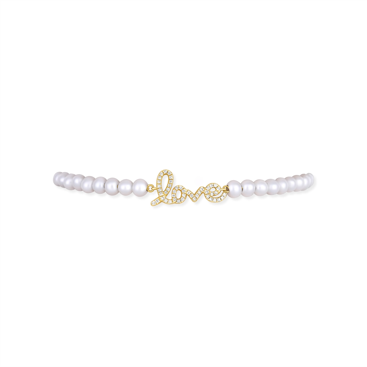 Bracelets Bracelets in Yellow Gold containing Multi-gemstone, Diamond, Pearl 412340