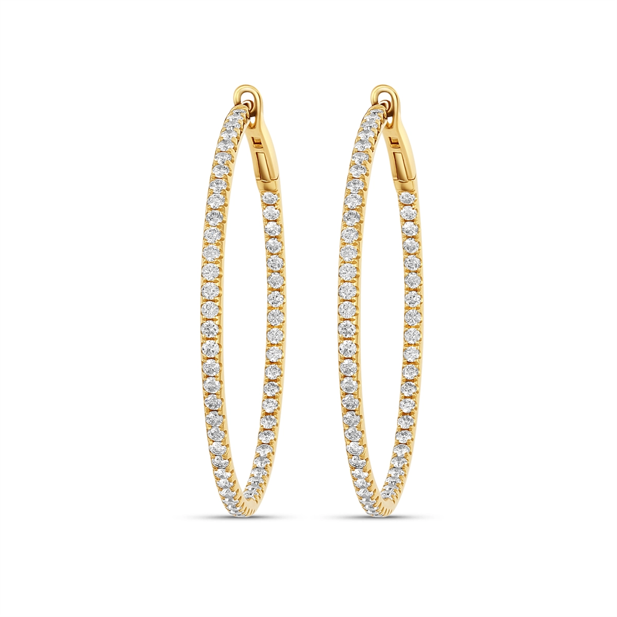 Earrings Earrings in Yellow Gold containing Diamond 412348
