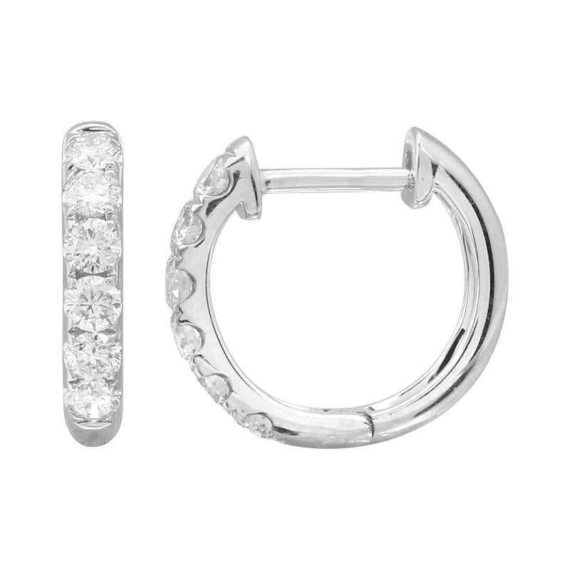 Earrings Earrings in White Gold containing Diamond 412404