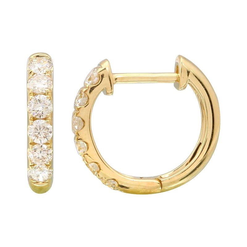 Earrings Earrings in Yellow Gold containing Diamond 412405