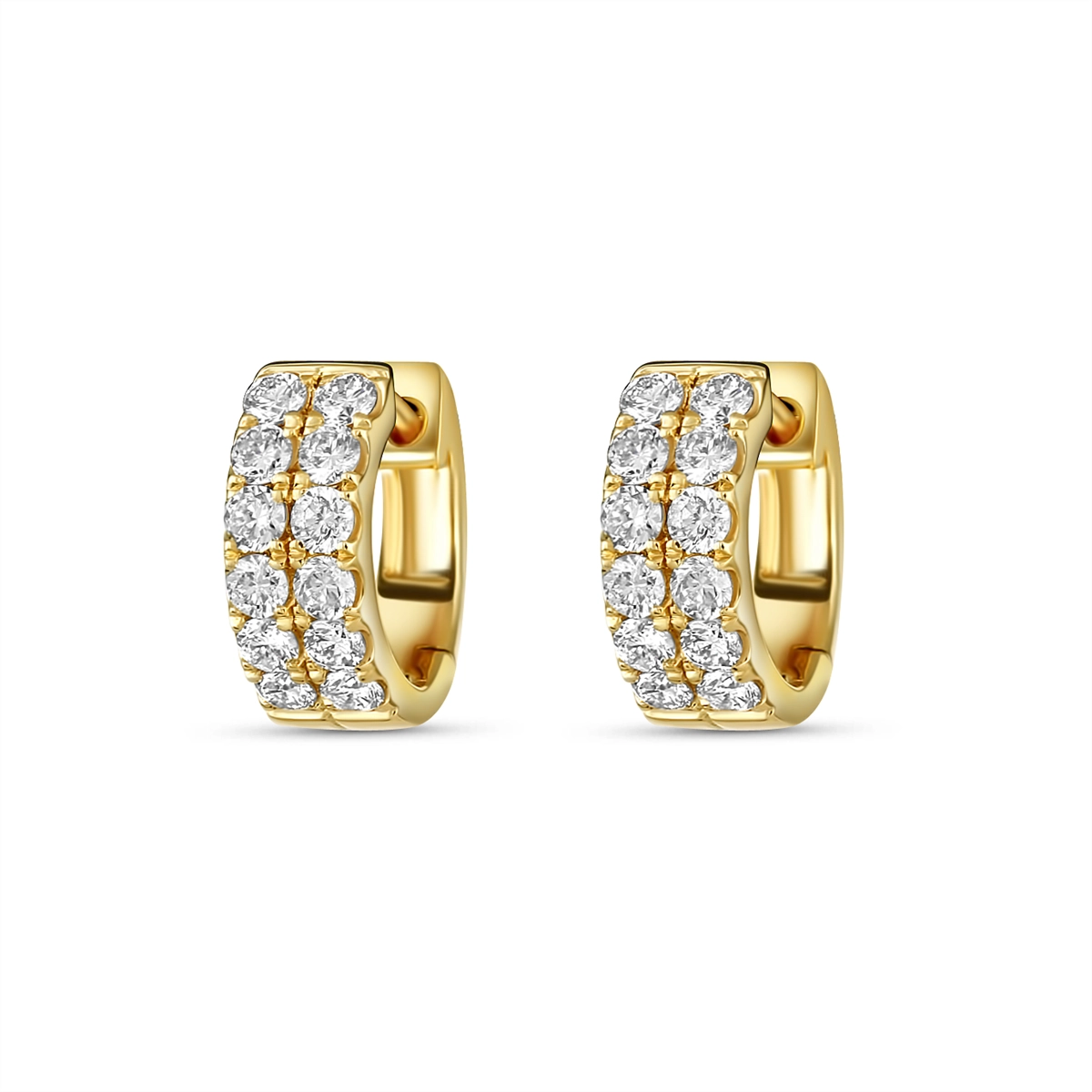 Earrings Earrings in Yellow Gold containing Diamond 412411