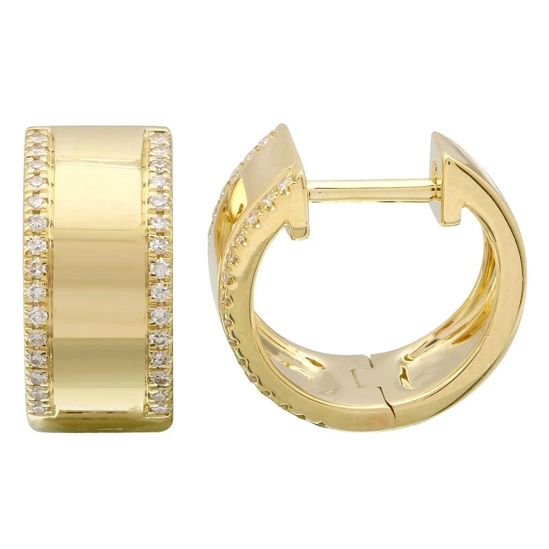 Earrings Earrings in Yellow Gold containing Diamond 412419