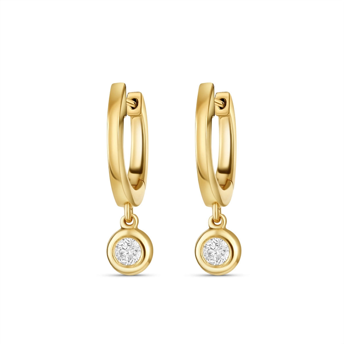 Earrings Earrings in Yellow Gold containing Diamond 412421
