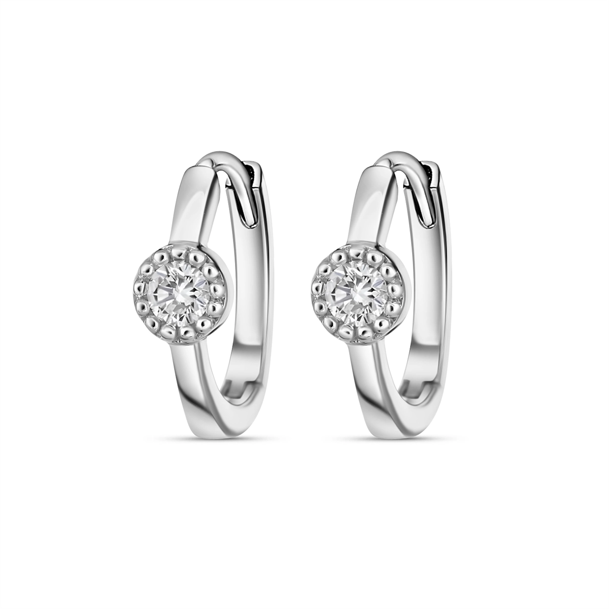Earrings Earrings in White Gold containing Diamond 412460