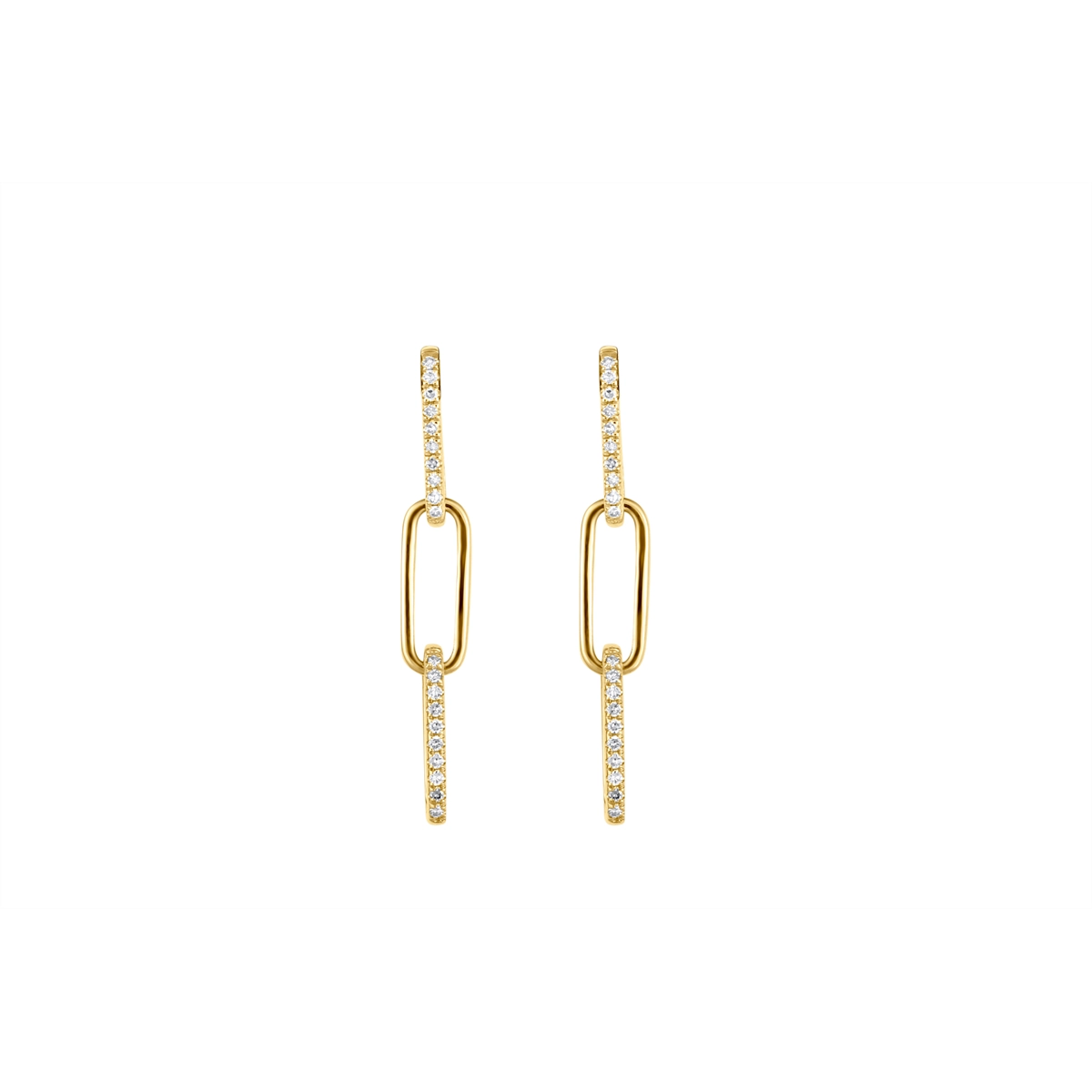 Earrings Earrings in Yellow Gold containing Diamond 412490