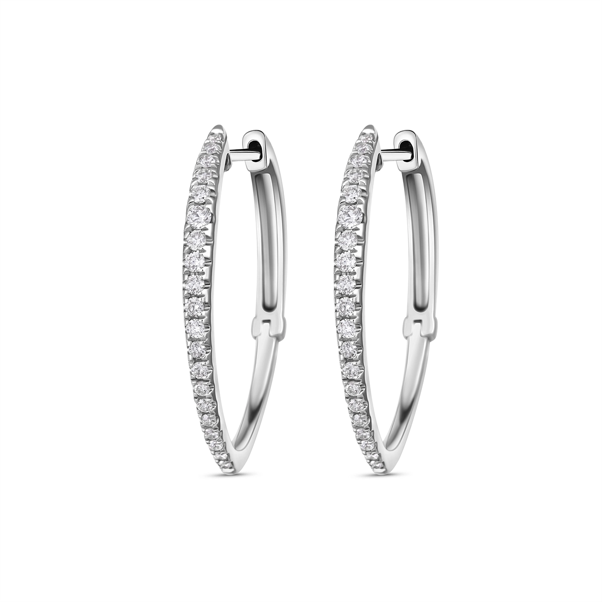 Earrings Earrings in White Gold containing Diamond 412508