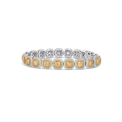 Bracelets Bracelets in White Gold containing Multi-gemstone, Diamond 412621