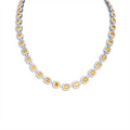 Necklaces Necklaces in White Gold containing Multi-gemstone, Diamond 412631