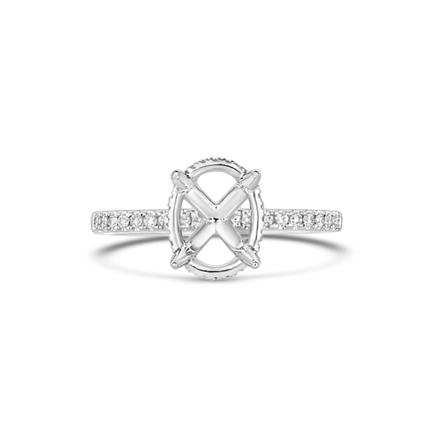 Engagement Collections Engagement Rings in White Gold containing Diamond 412820