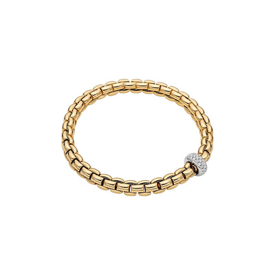 FOPE Bracelets in Mixed Metals containing Diamond 70705BX_PB_G_XBX_00L