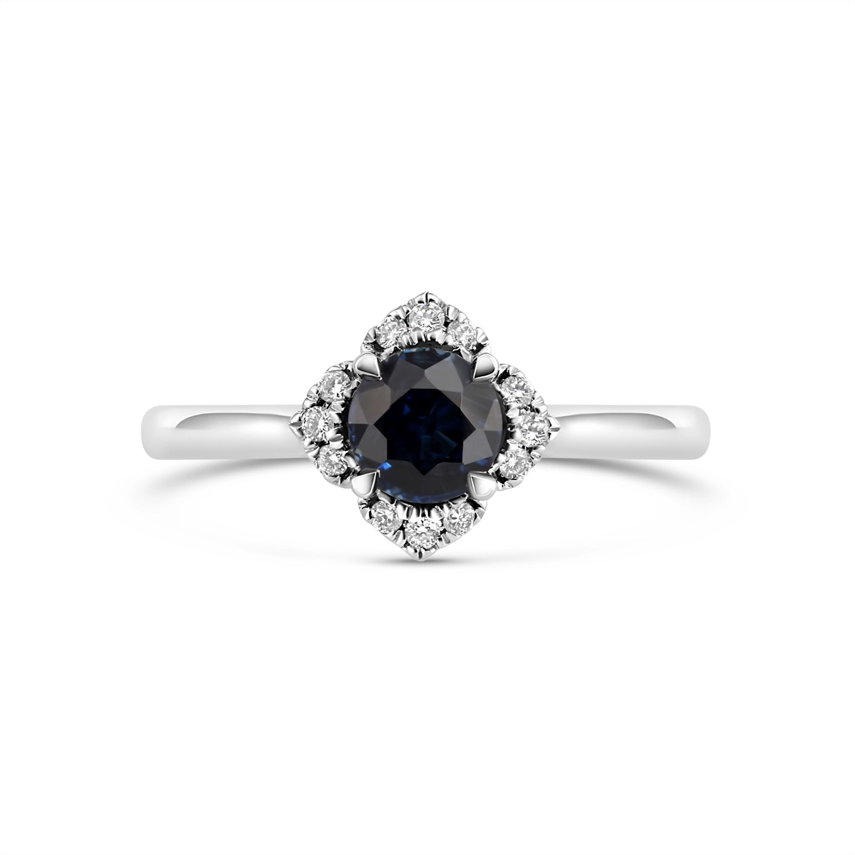 Rings Rings in White Gold containing Multi-gemstone, Diamond, Sapphire 412889