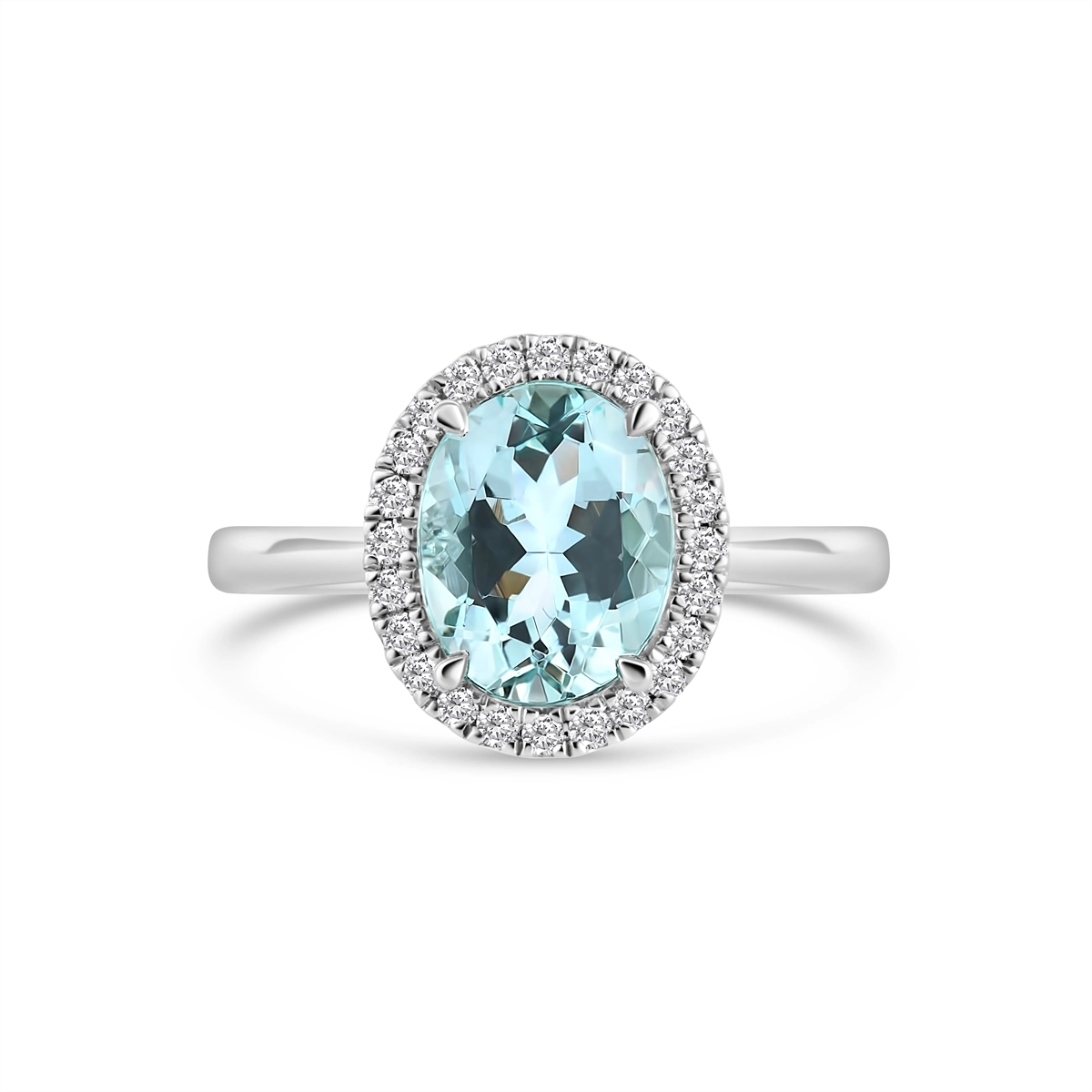 Rings Rings in White Gold containing Aquamarine, Multi-gemstone, Diamond 412904