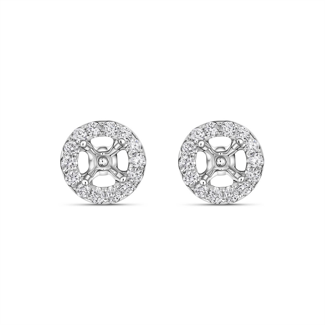 Earrings Earrings in White Gold containing Diamond 413088
