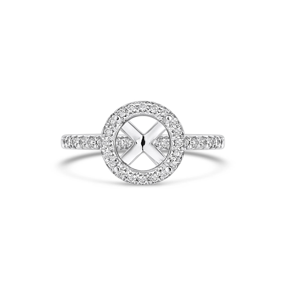 Engagement Collections Engagement Rings in White Gold containing Diamond 413093