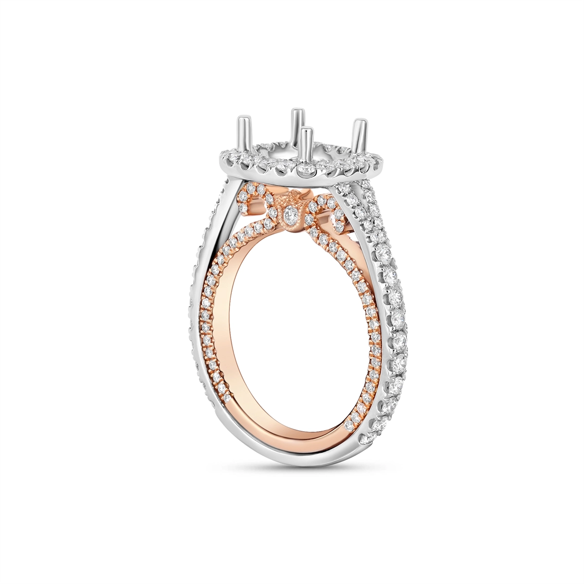 Engagement Collections Engagement Rings in Mixed Metals containing Diamond 413122