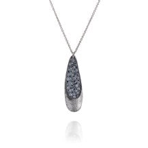 Todd Reed Necklaces in Platinum/Palladium containing Diamond TRDN900-MED-SS-BS