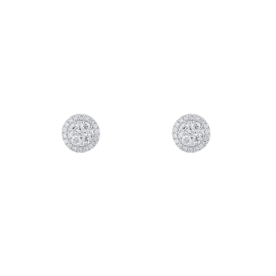 Earrings Earrings in White Gold containing Diamond 413624