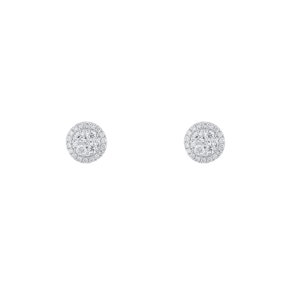 Earrings Earrings in White Gold containing Diamond 413624