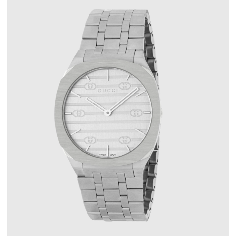 Gucci watch in Alternative Metals YA163402