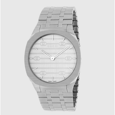 Gucci watch in Alternative Metals YA163407