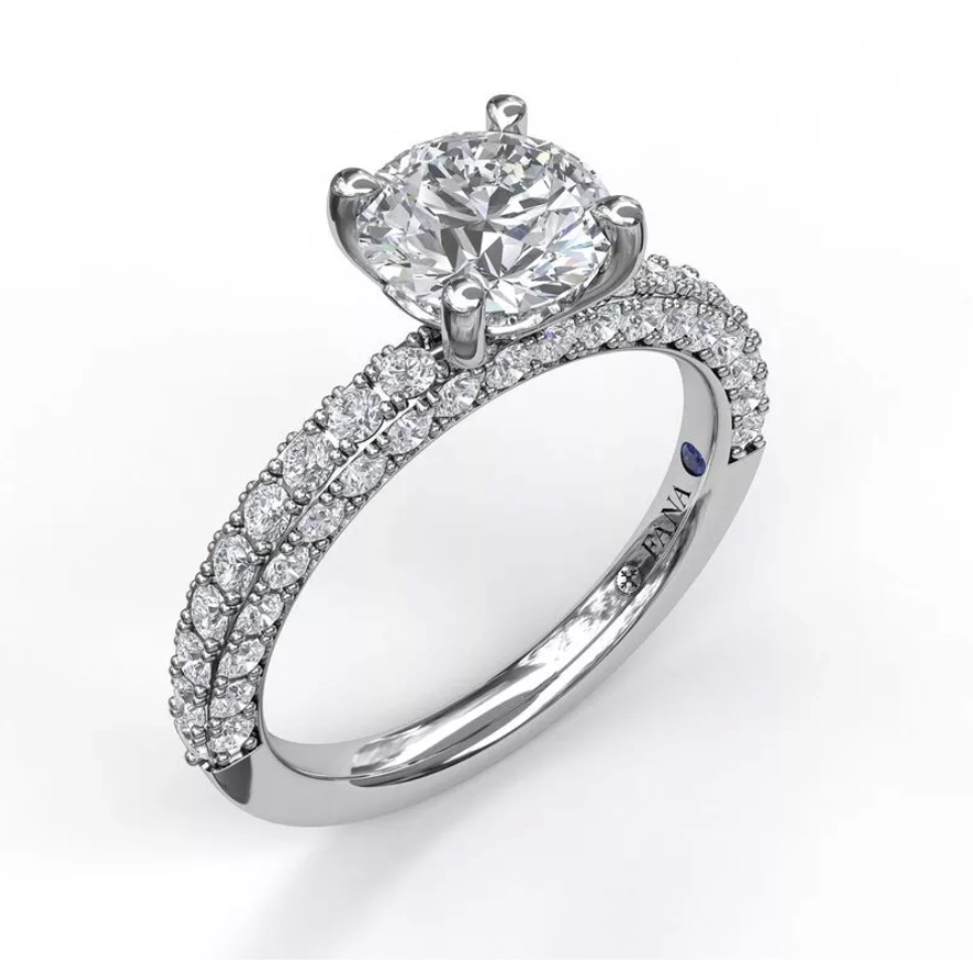 Fana Engagement Rings in White Gold containing Diamond S3034/WG