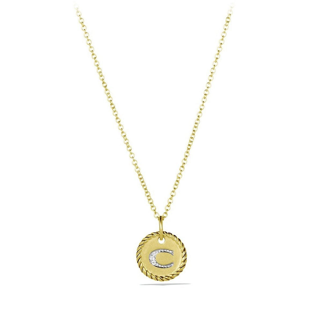David Yurman Pendants in Yellow Gold containing Diamond D0879288ADIC
