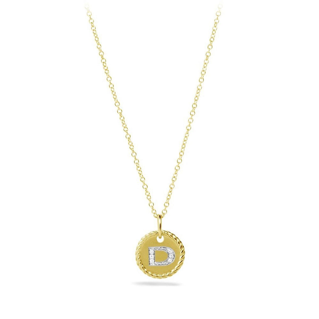 David Yurman Pendants in Yellow Gold containing Diamond D0879288ADID
