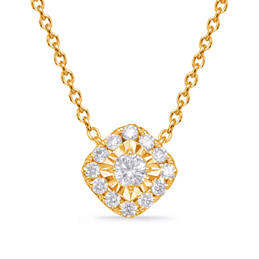 Necklaces Necklaces in Mixed Metals containing Diamond 413896