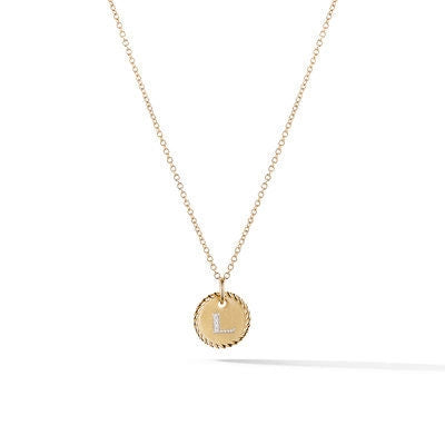 David Yurman Pendants in Yellow Gold containing Diamond D0879288ADIL