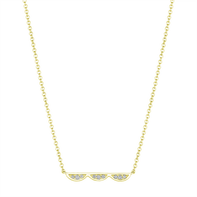 Tacori Necklaces in Yellow Gold containing Diamond SN248FY