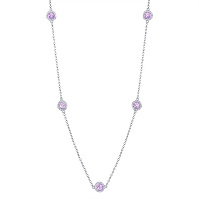 csv_image Tacori Necklace in Silver containing Amethyst SN24713
