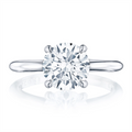 Tacori Engagement Rings in White Gold containing Diamond HT 2580 RD 6.5 W