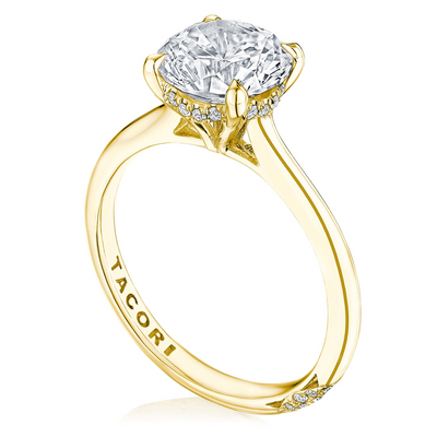 csv_image Tacori Engagement Ring in Yellow Gold containing Diamond HT 2580 RD 7.5 Y