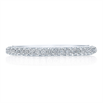 Tacori Wedding Rings in White Gold containing Diamond HT 2581 B 1/2 W