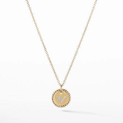 csv_image David Yurman Pendant in Yellow Gold containing Diamond D0879288ADIV